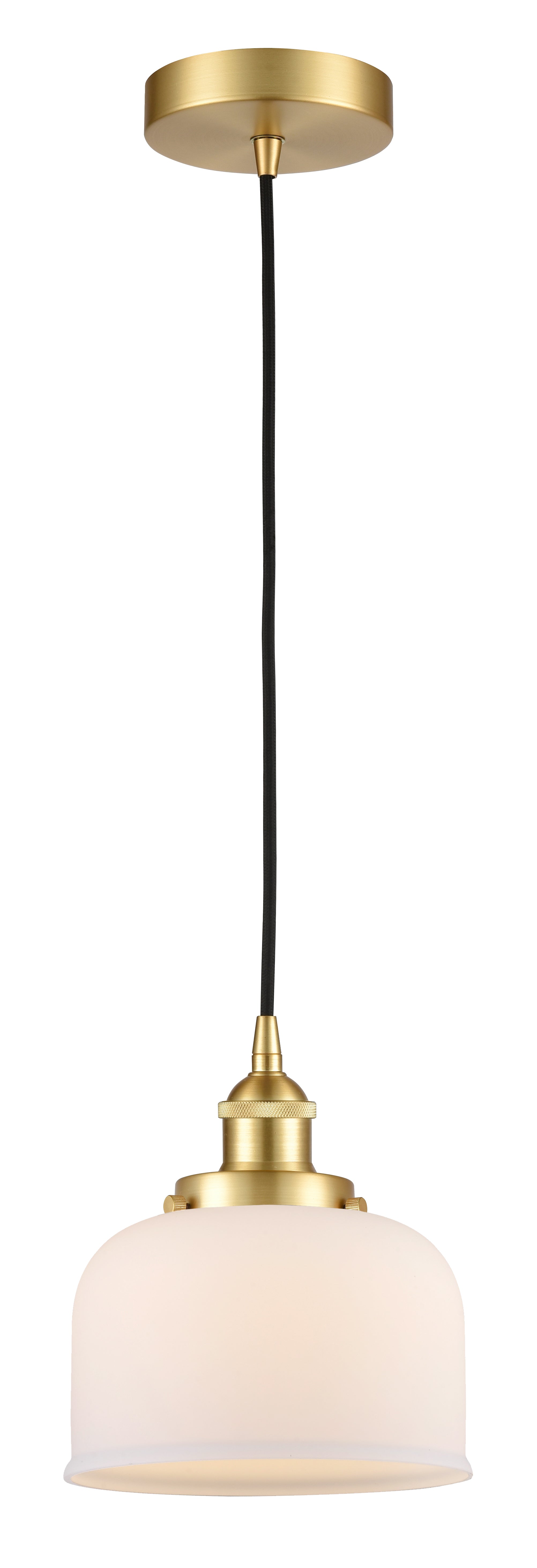 Edison Mini Pendant Antique Brass Steel