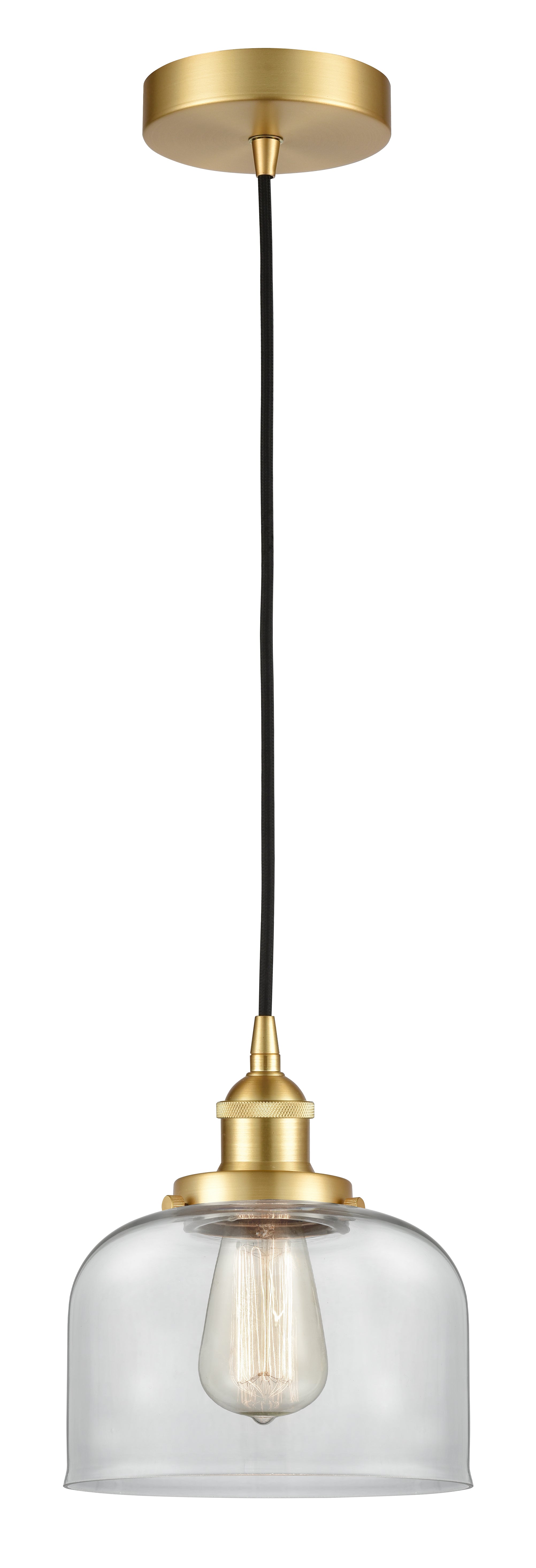 Edison Mini Pendant Antique Brass