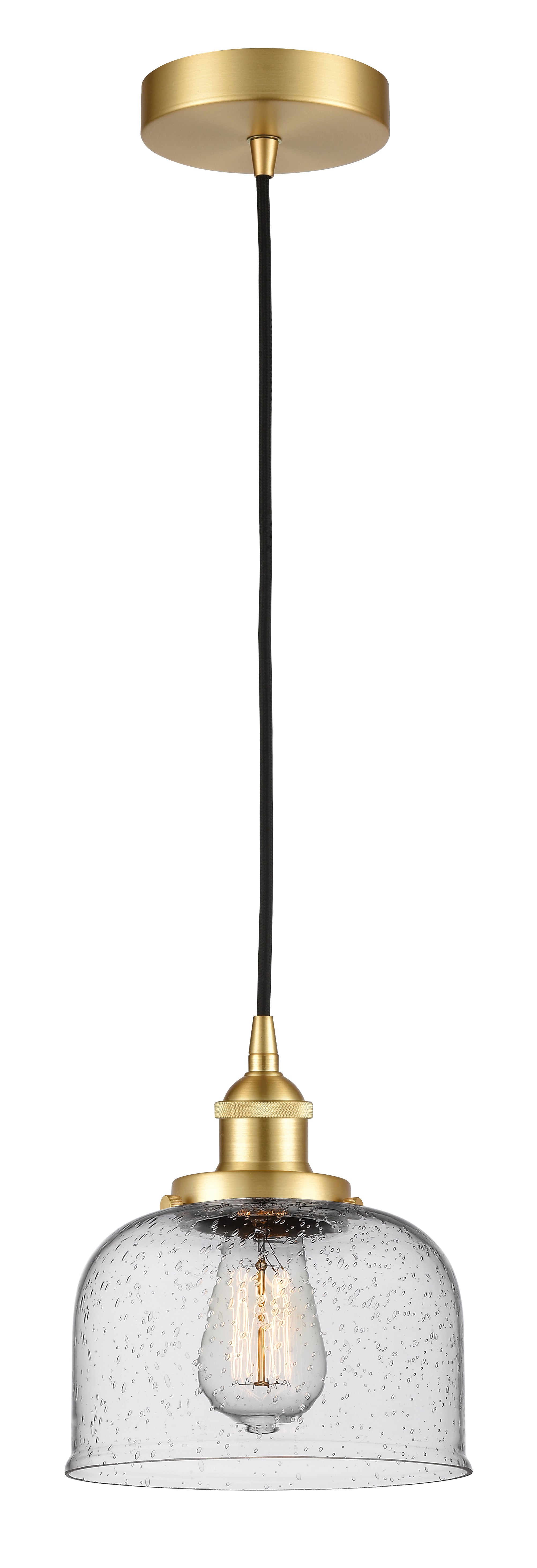 Edison Mini Pendant Antique Brass