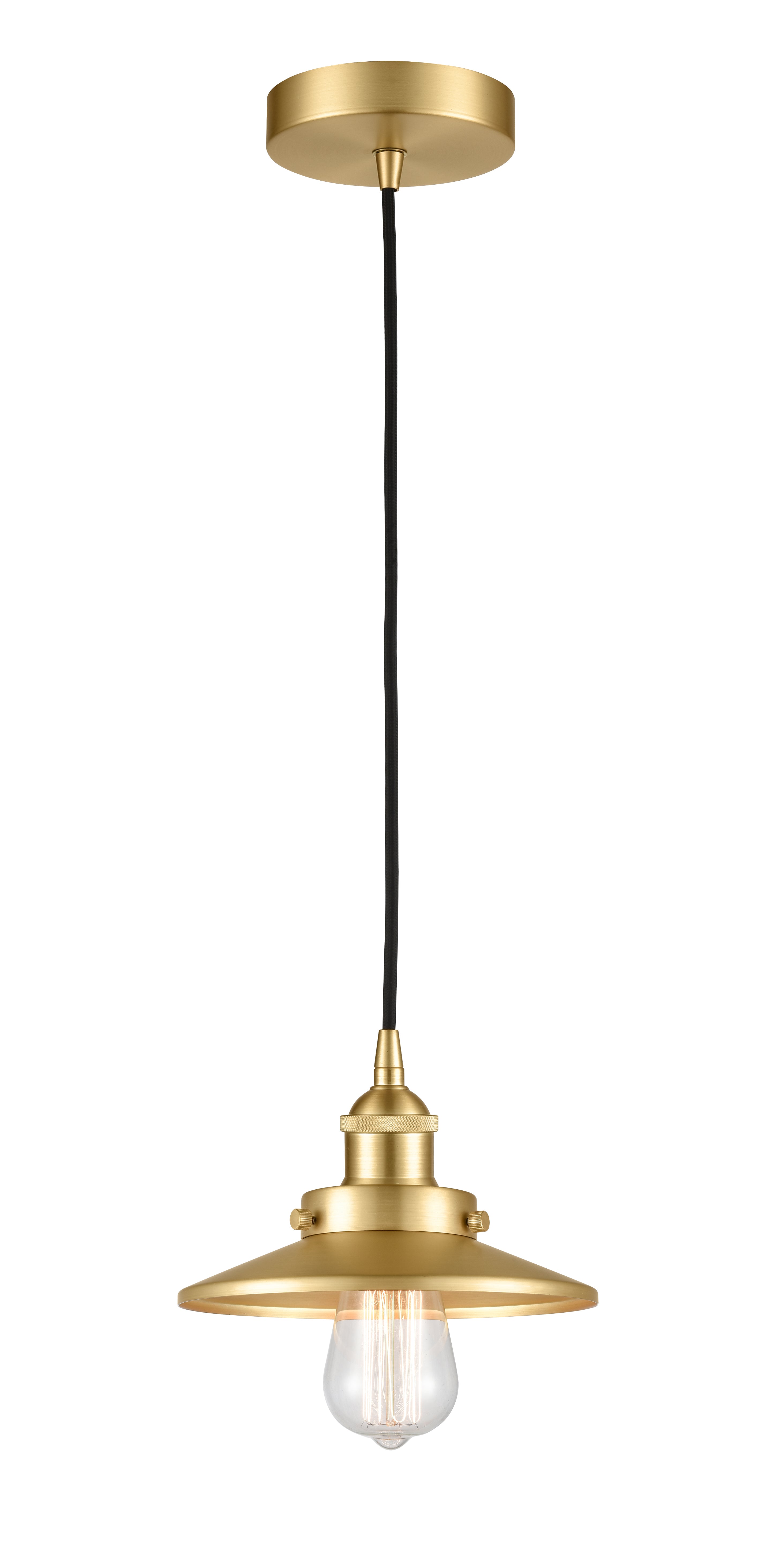 Edison Mini Pendant Matte Black Finish