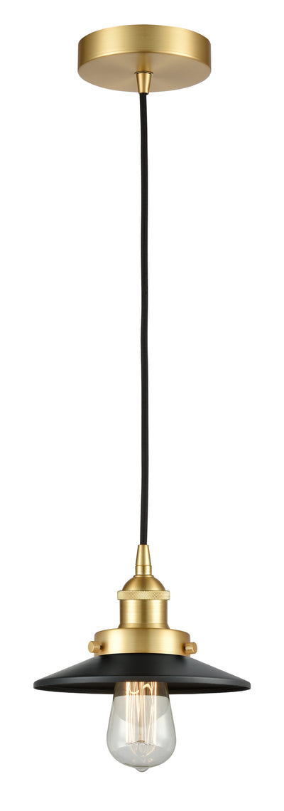 Edison Mini Pendant Matte Black Finish