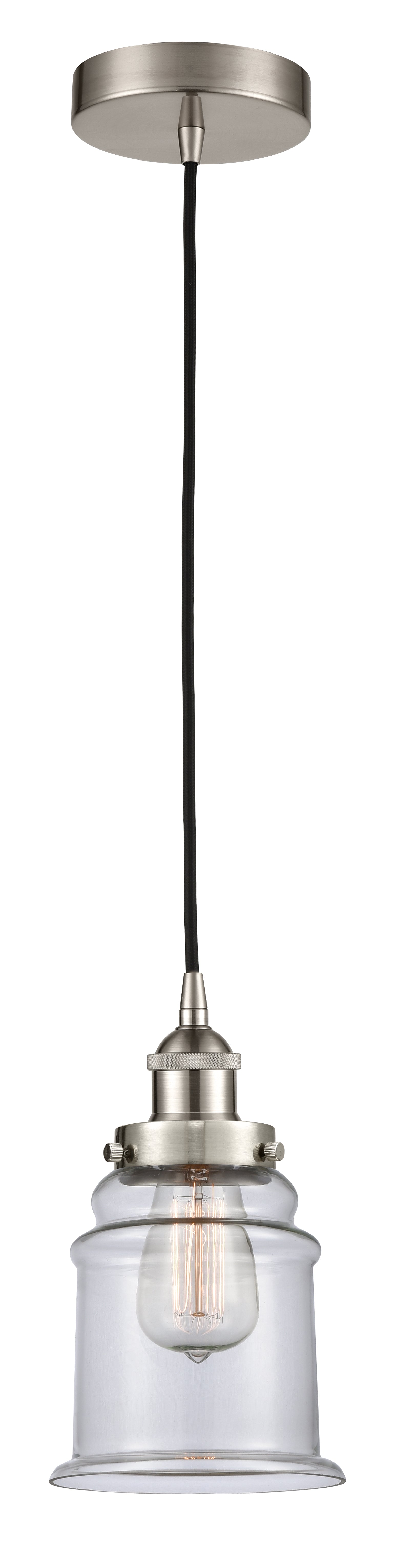 Edison Mini Pendant Antique Brass Finish