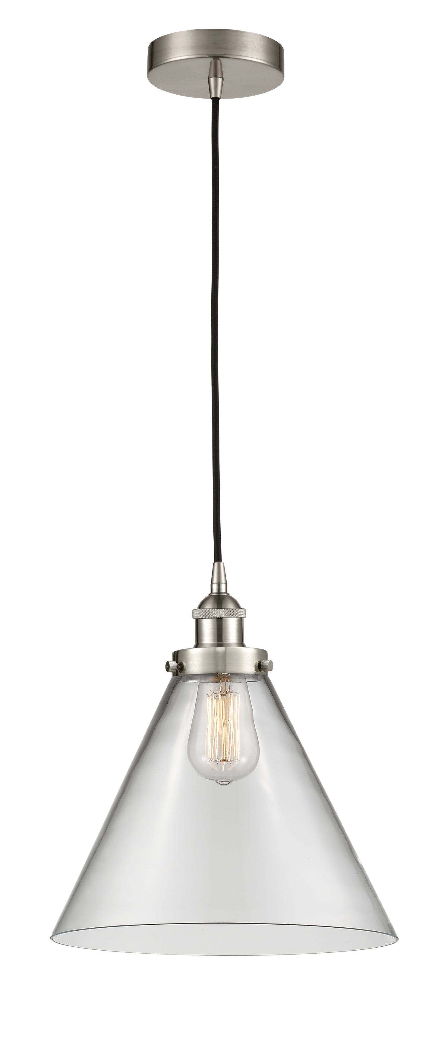 Edison Mini Pendant Cast Brass Antique