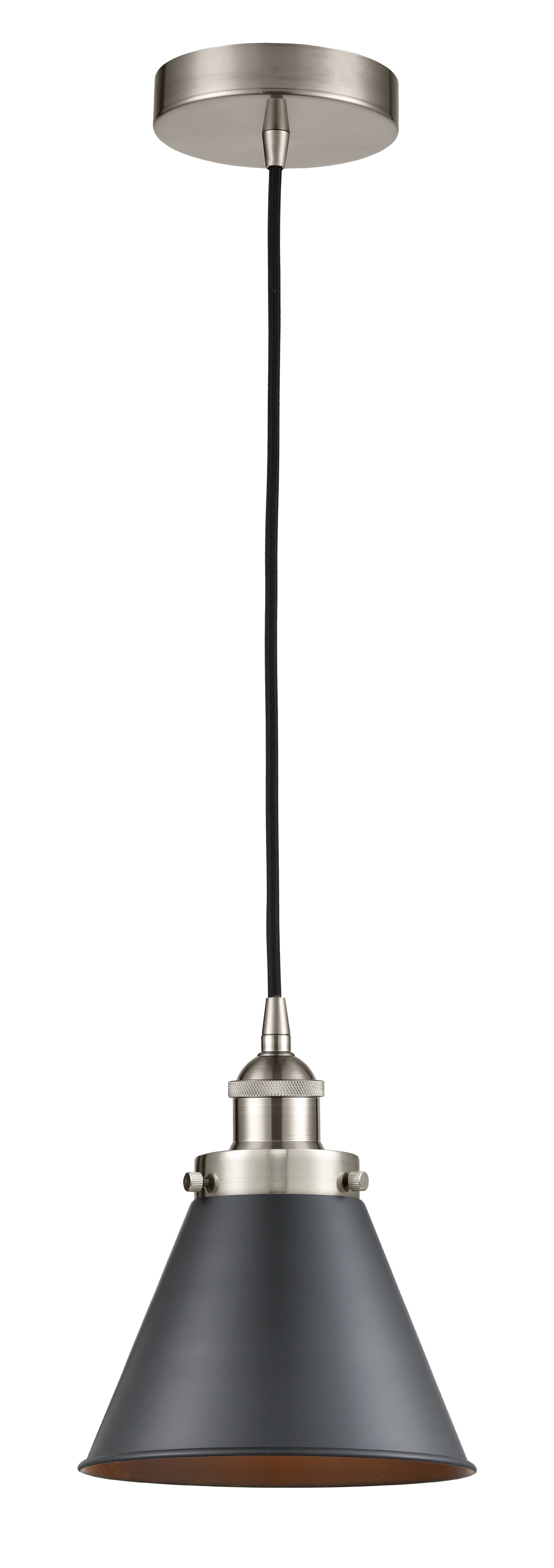 Edison Mini Pendant Matte Black Brass