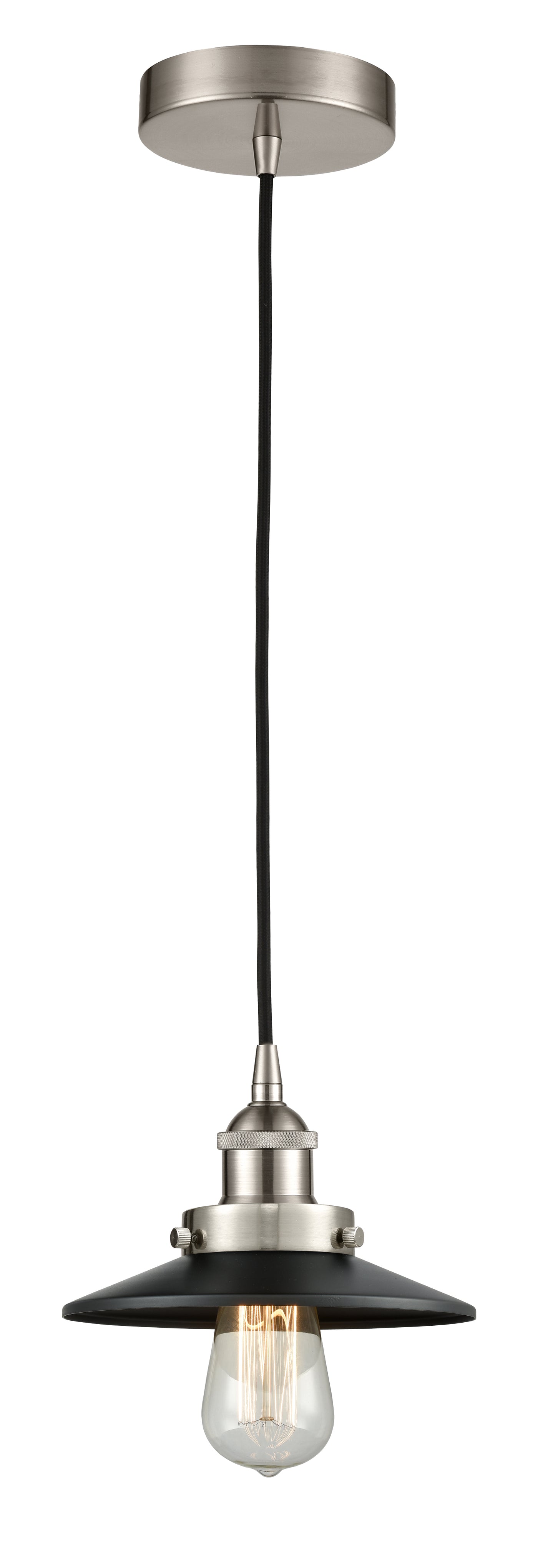 Edison Mini Pendant Matte Black Finish