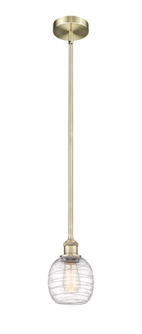 Edison Mini Pendant Antique Brass Finish