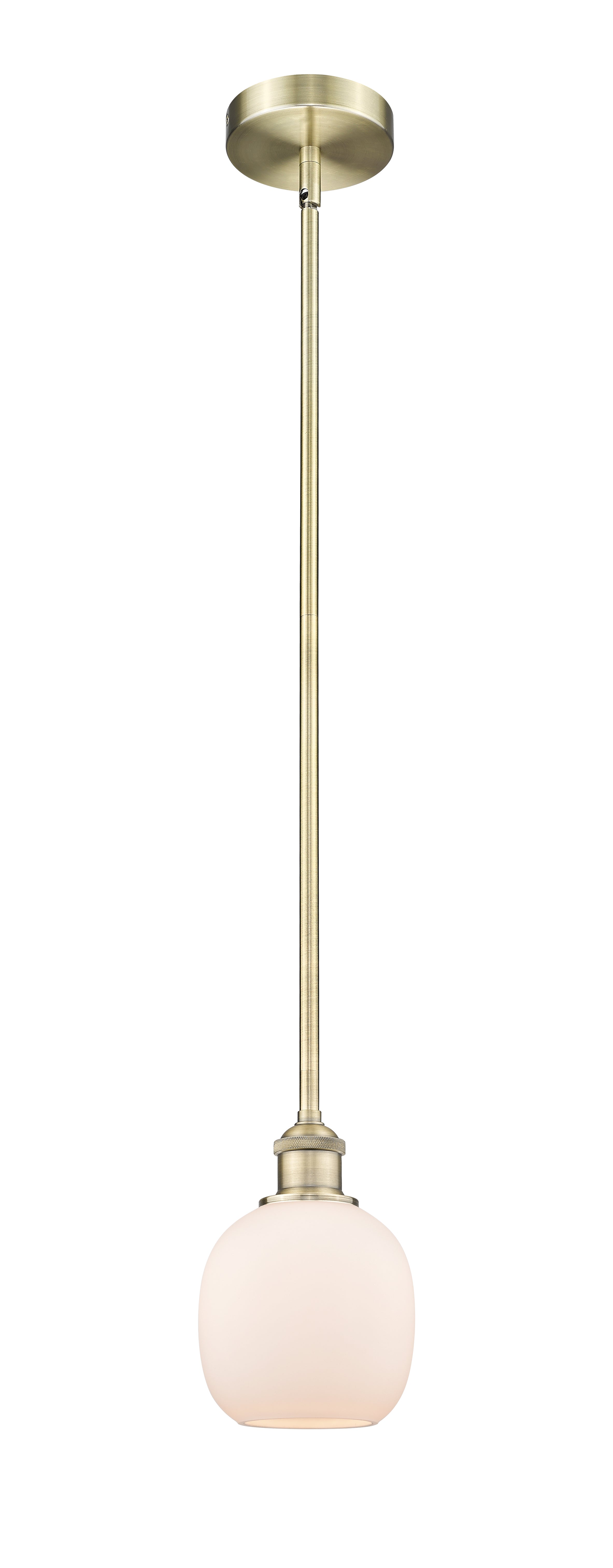Edison Mini Pendant Antique Brass Finish