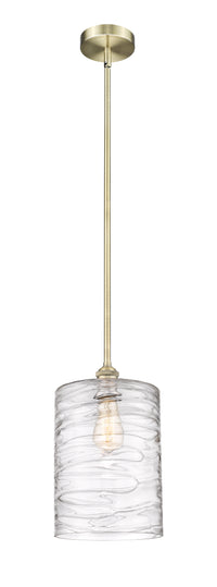 Edison Mini Pendant Antique Brass Cast