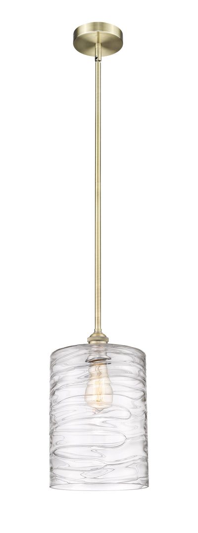 Edison Mini Pendant Antique Brass Cast