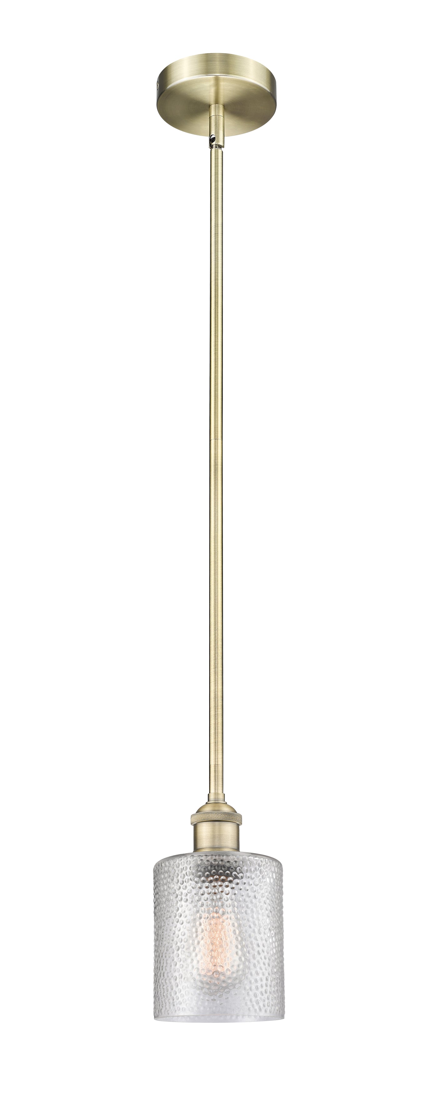 Edison Mini Pendant Cast Brass