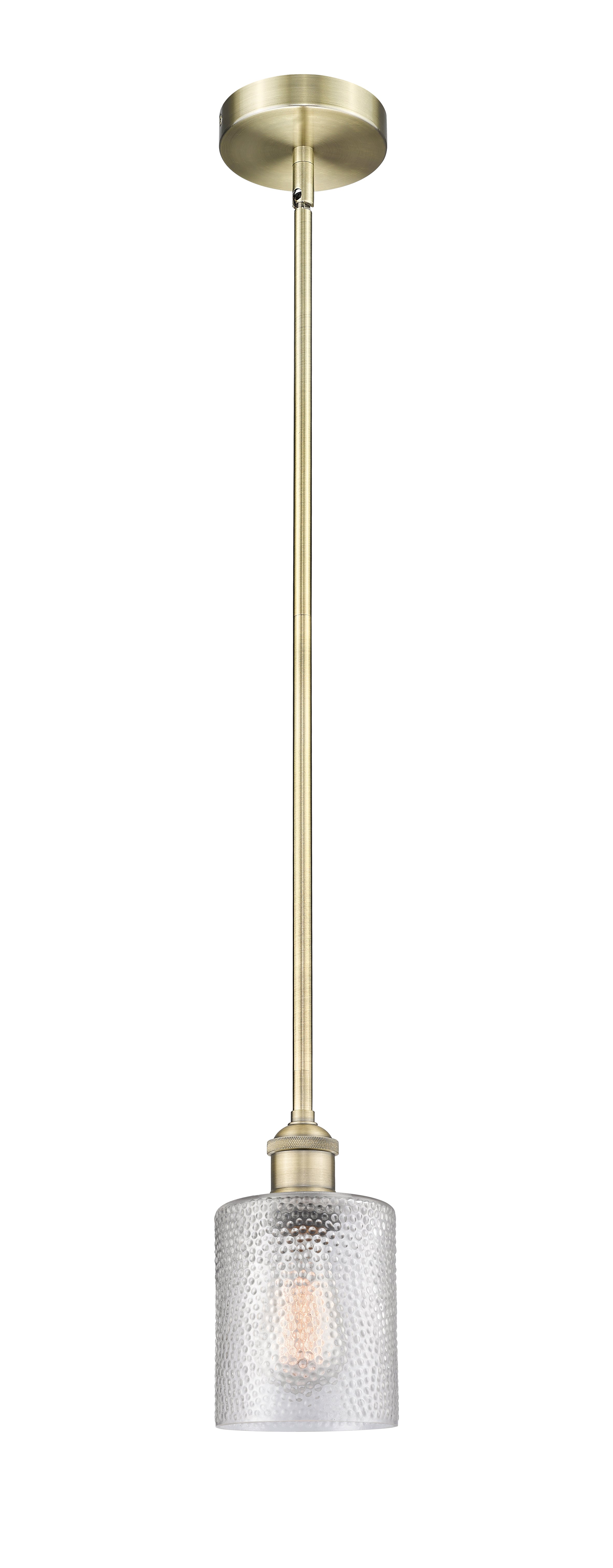 Edison Mini Pendant Cast Brass
