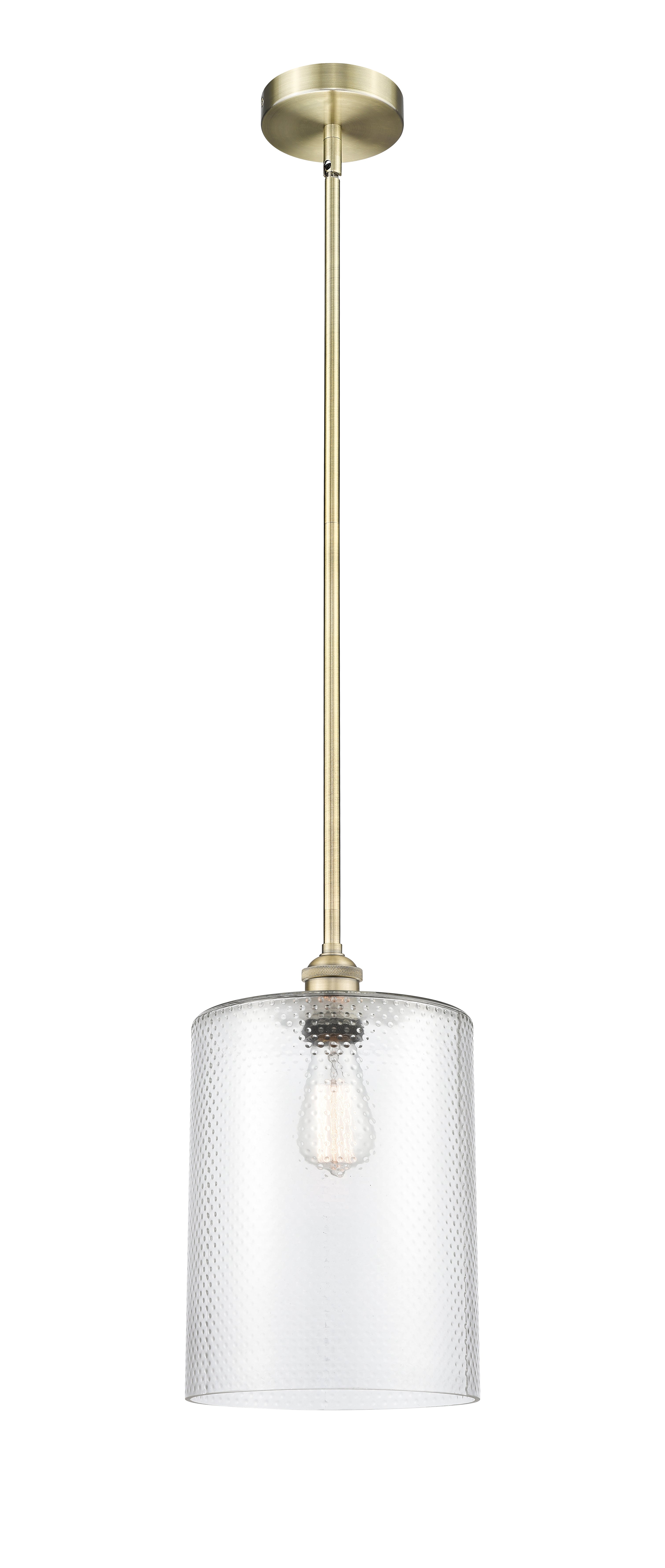Edison Mini Pendant Antique Brass Finish