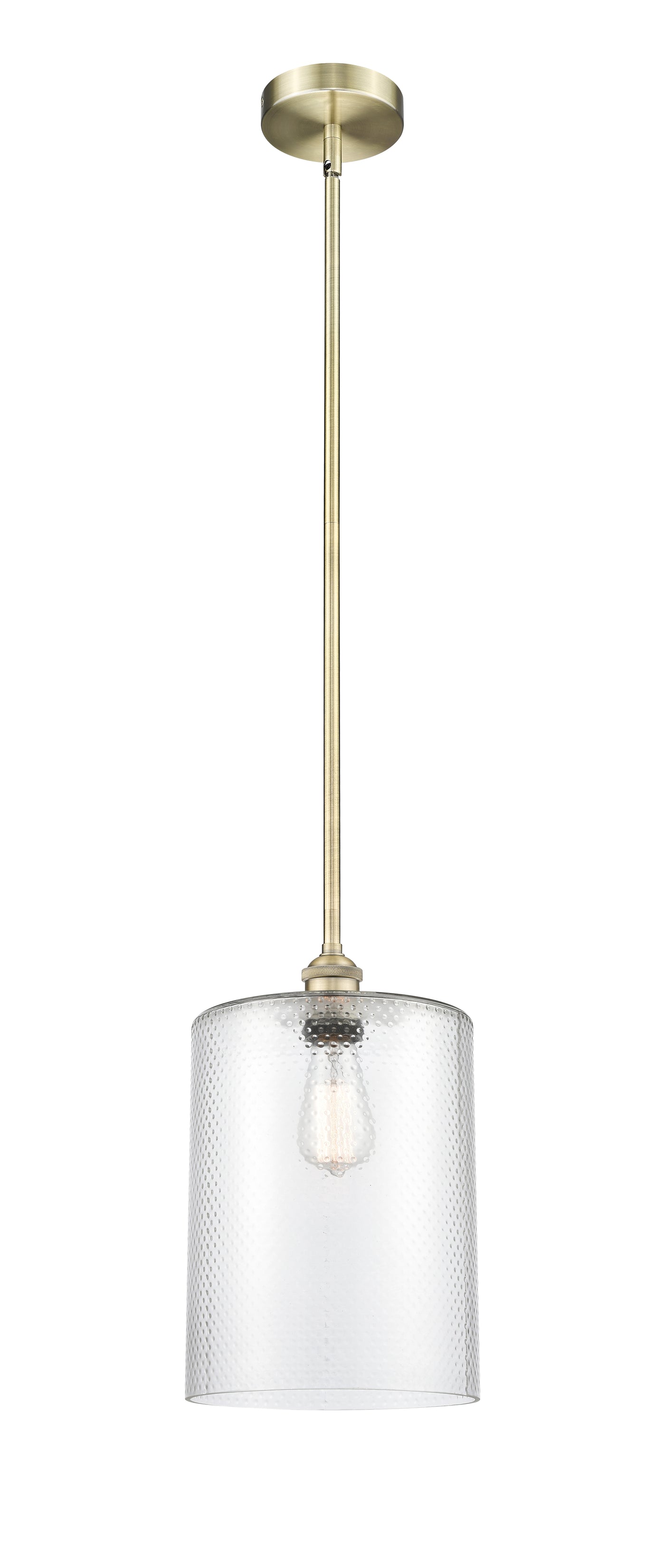 Edison Mini Pendant Antique Brass Finish