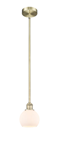 Edison Mini Pendant Antique Brass Finish