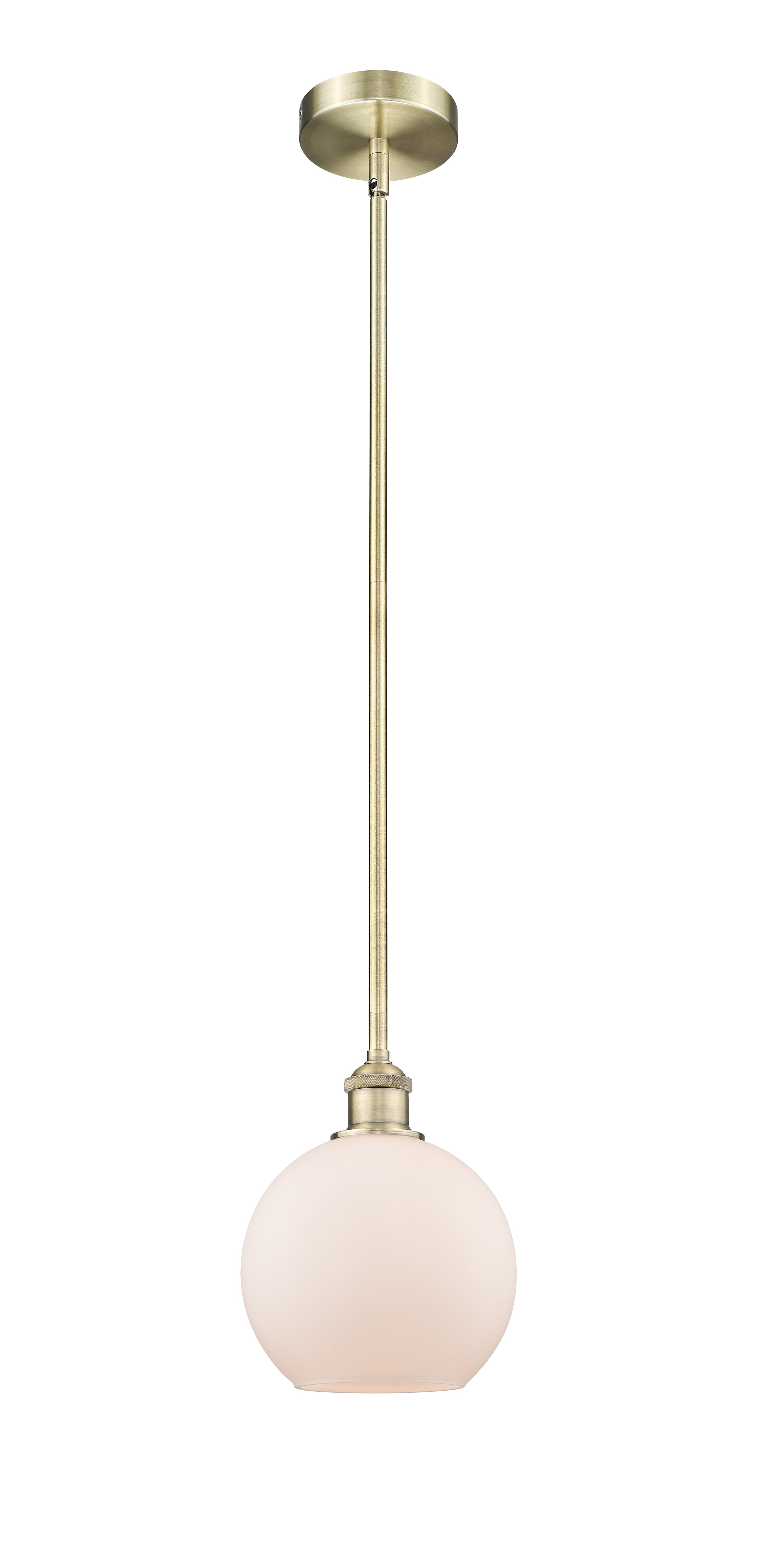Edison Mini Pendant Antique Cast Brass