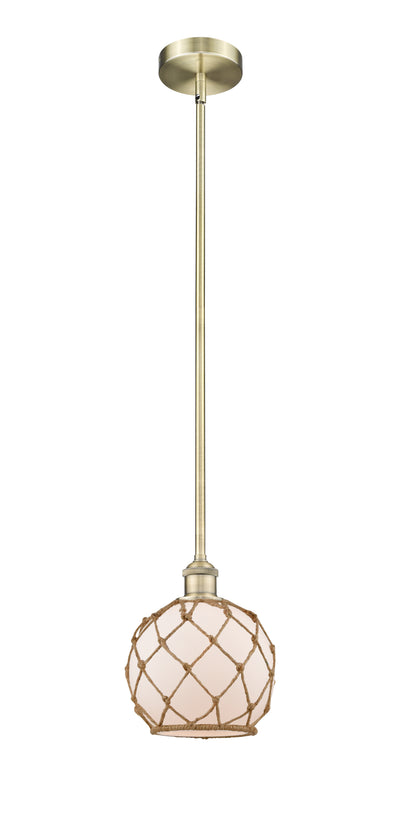 Edison Mini Pendant Antique Brass Cast