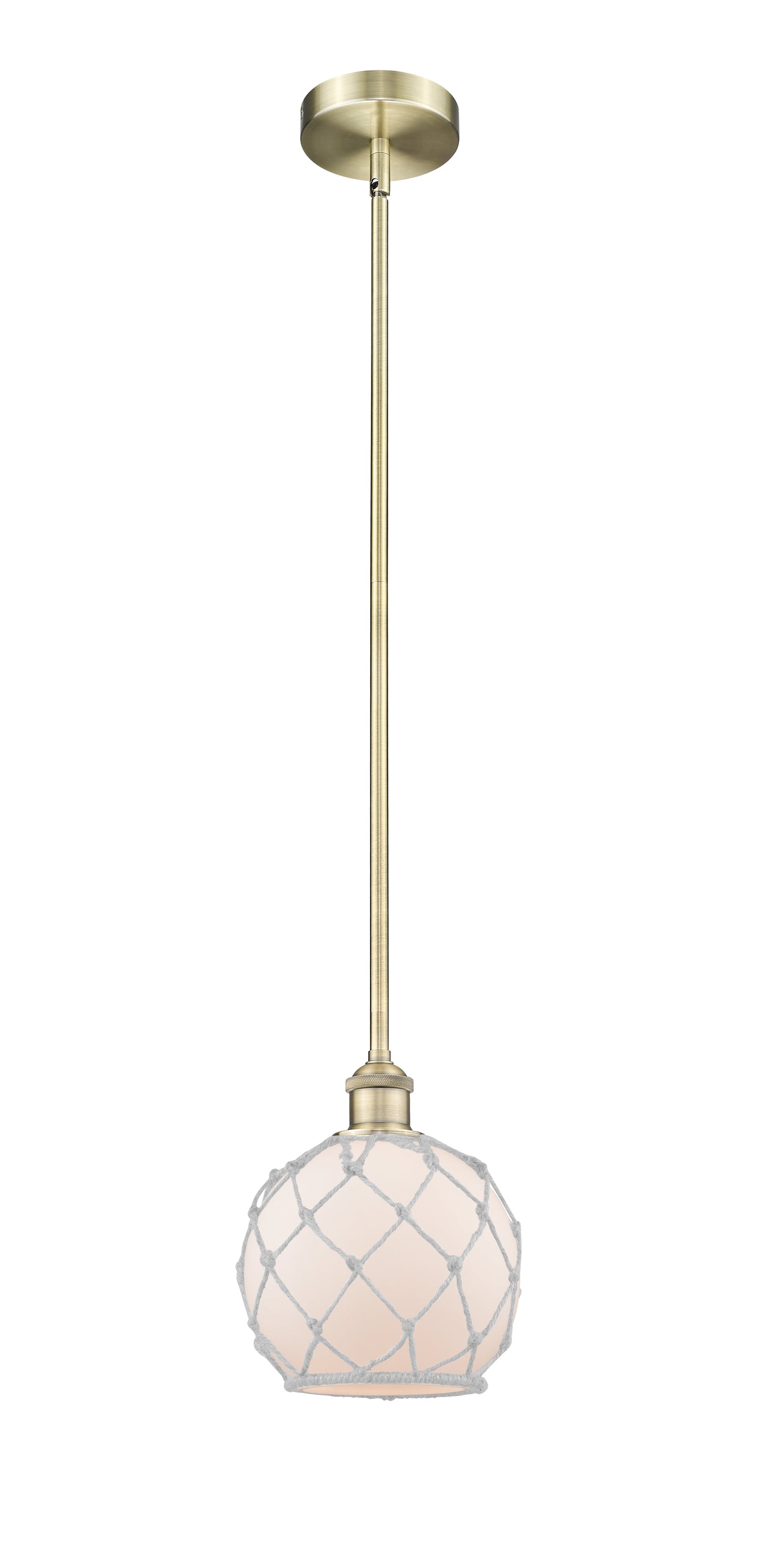 Edison Mini Pendant Antique Brass Finish