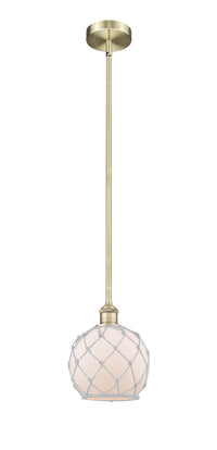 Edison Mini Pendant Antique Brass Finish