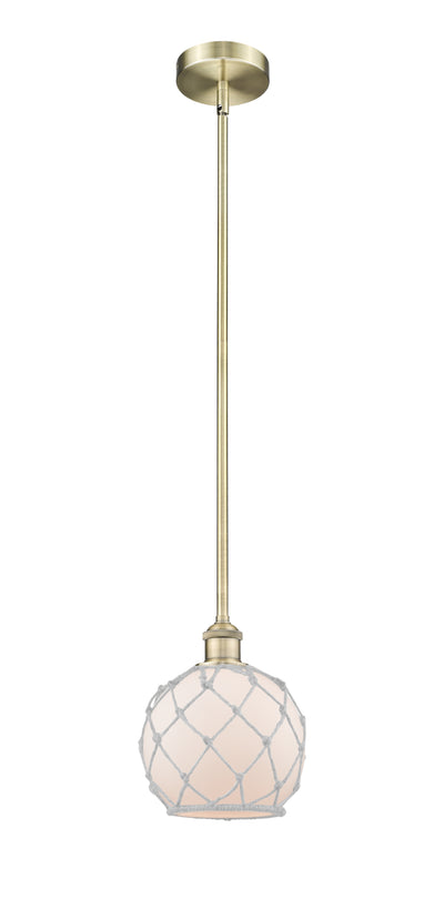 Edison Mini Pendant Antique Brass Finish