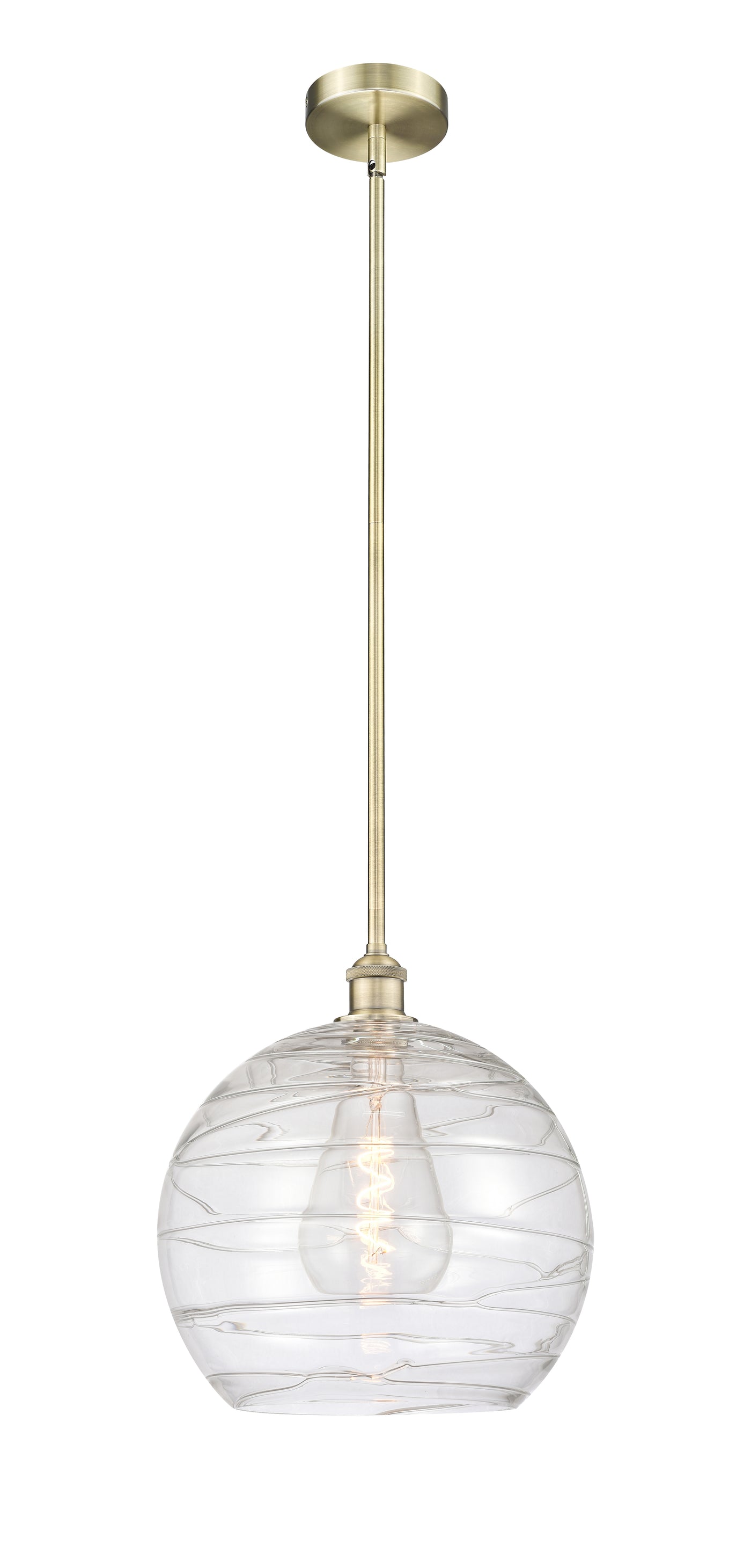 Edison Mini Pendant 13.75 Inch Brass