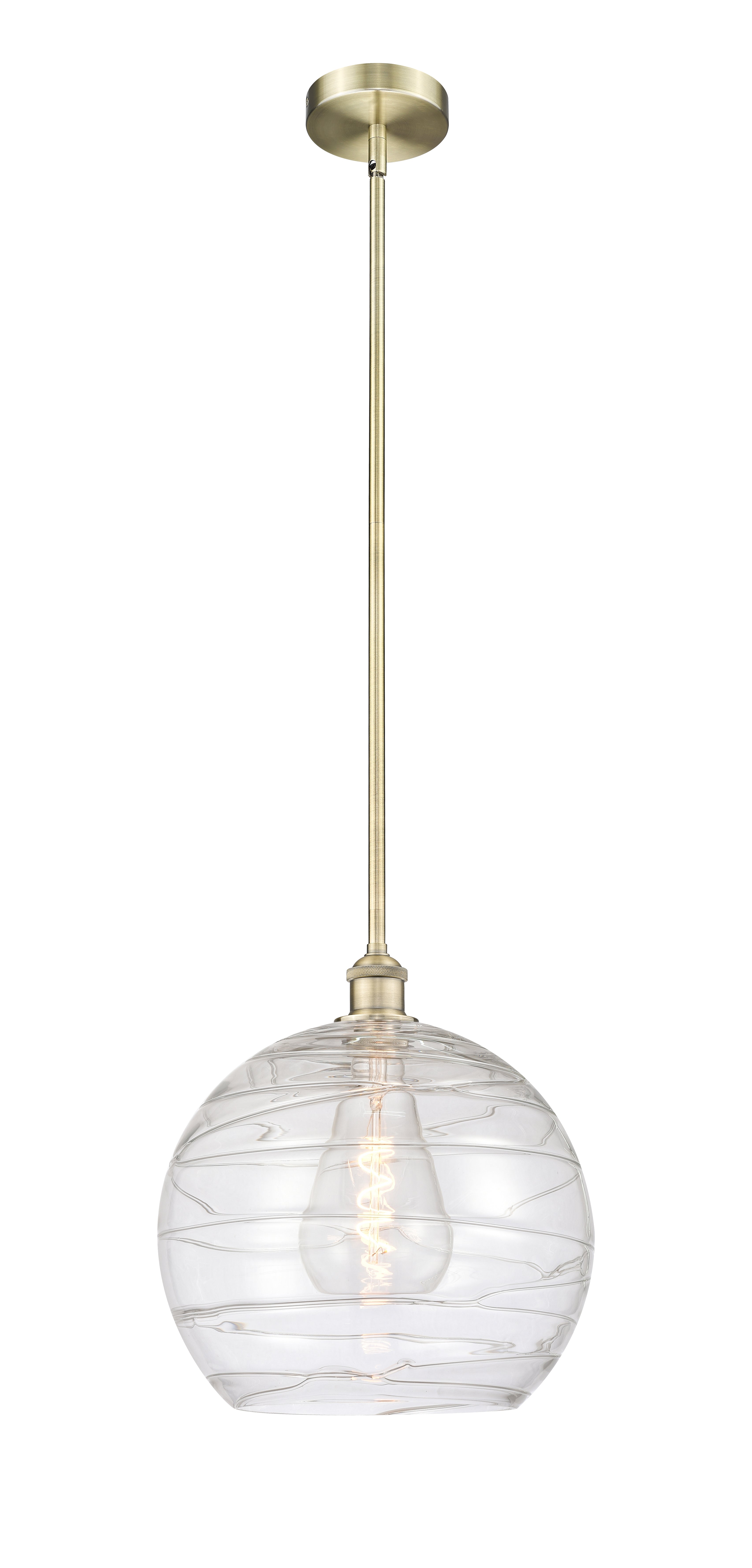 Edison Mini Pendant 13.75 Inch Brass