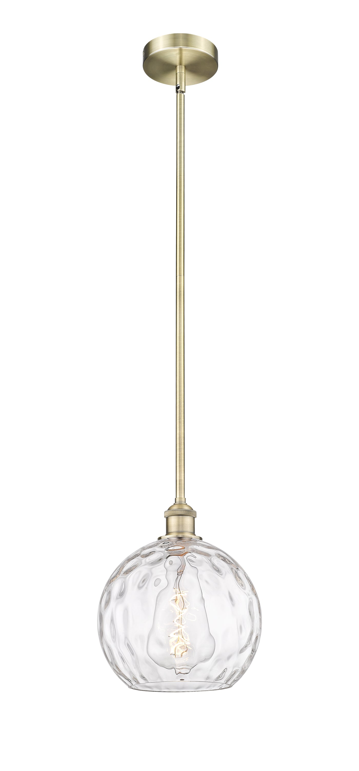 Edison Mini Pendant Antique Brass Finish