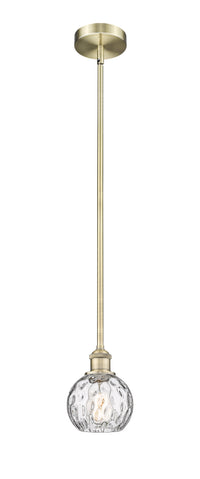 Edison Mini Pendant Antique Brass 6 Inch