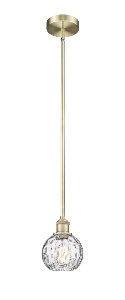 Edison Mini Pendant Antique Brass Finish