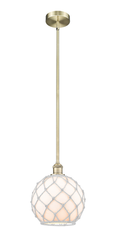 Edison Mini Pendant Antique Brass Finish