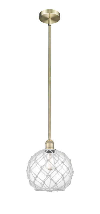 Edison Mini Pendant Antique Brass Cast