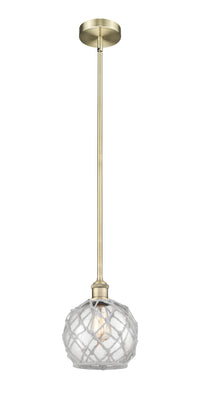 Edison Mini Pendant Antique Brass Finish