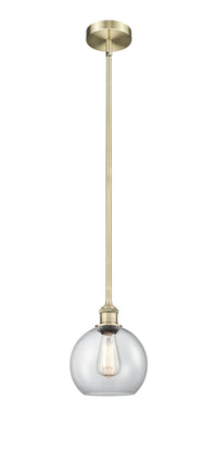 Edison Mini Pendant Antique Brass Finish