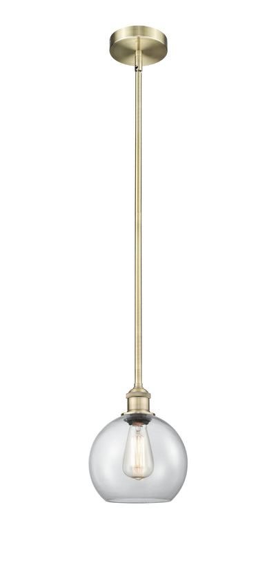 Edison Mini Pendant Antique Brass Finish