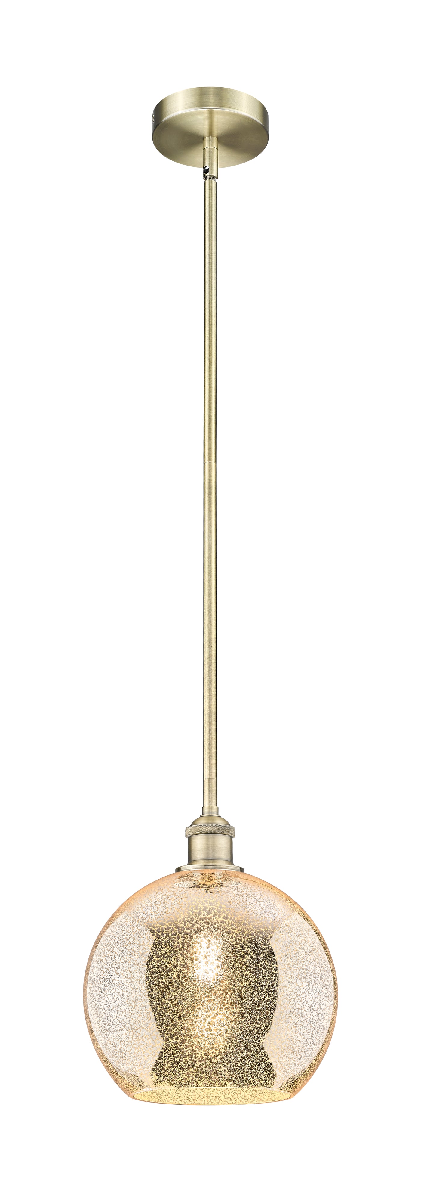 Edison Mini Pendant Antique Brass Finish