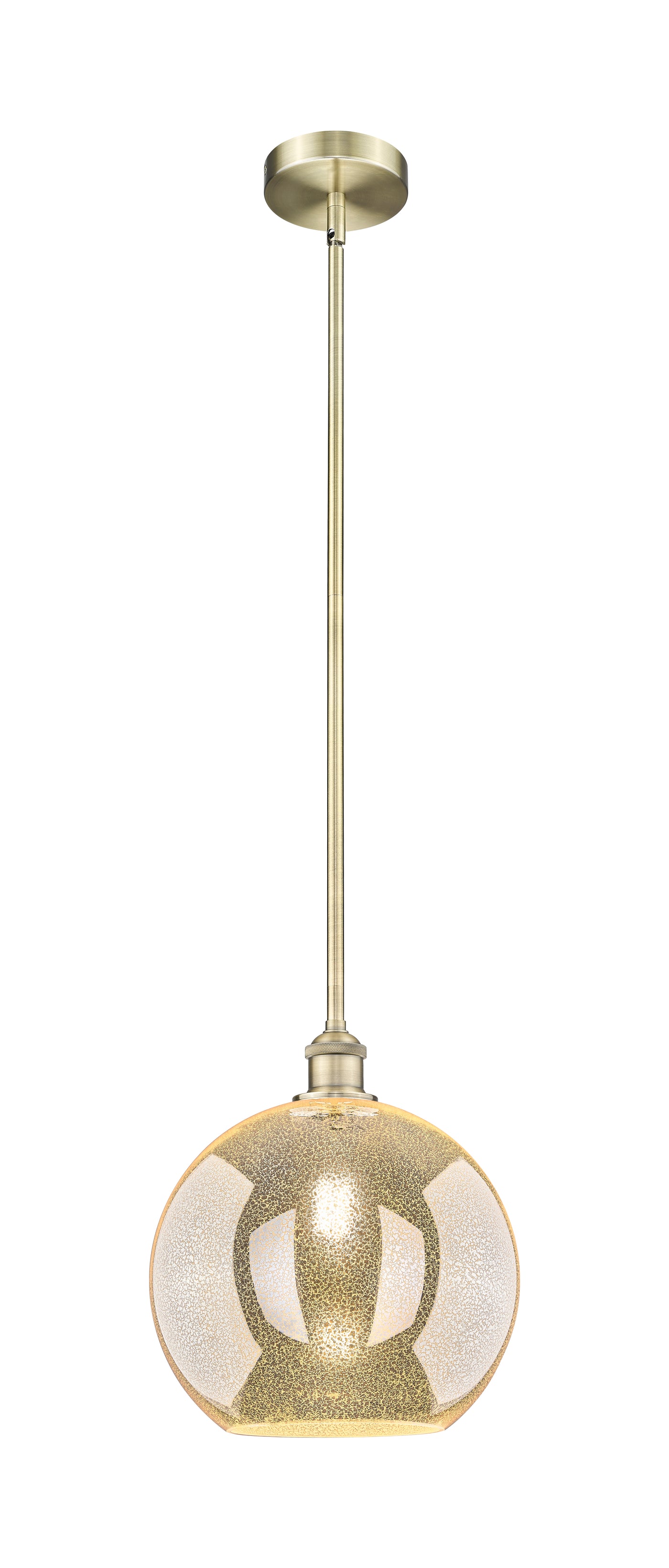 Edison Mini Pendant Antique Brass Finish