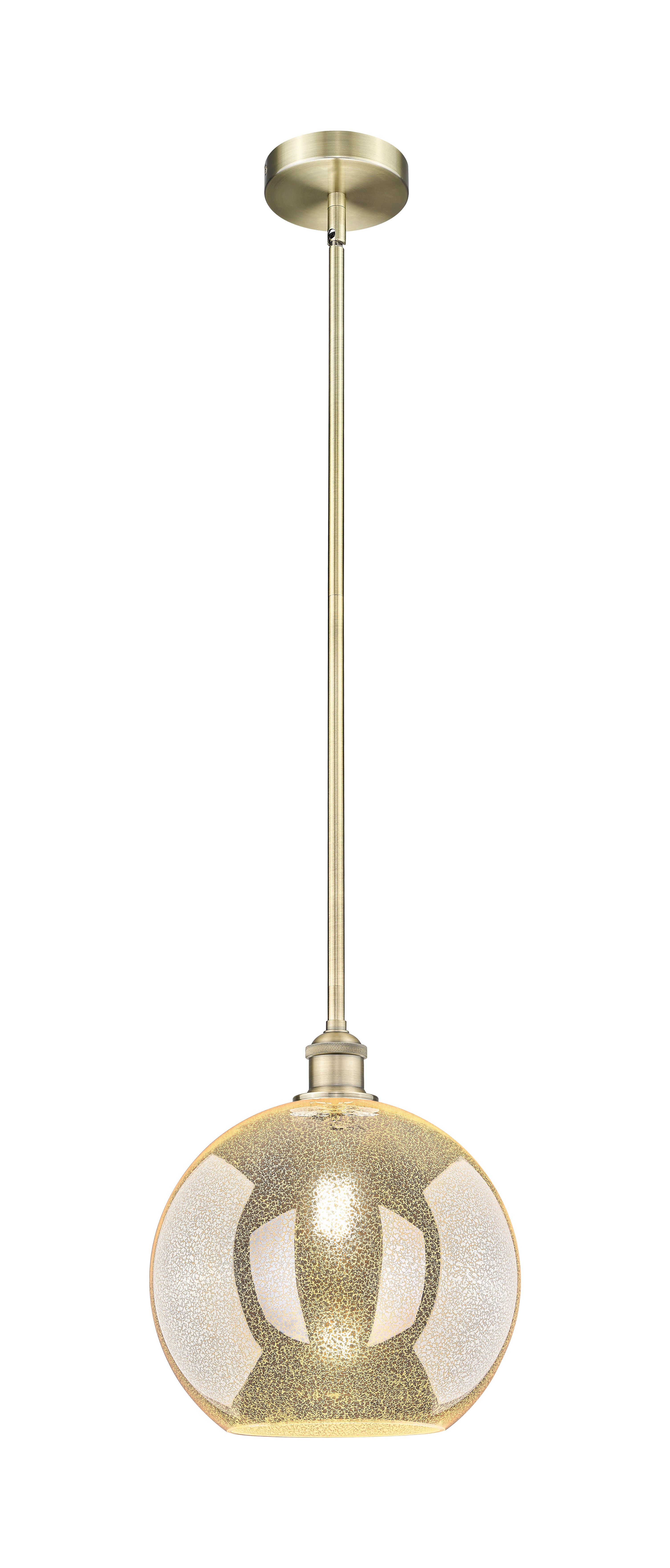 Edison Mini Pendant Antique Brass Finish