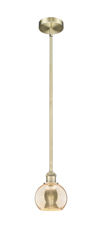 Edison Mini Pendant Antique Brass Finish