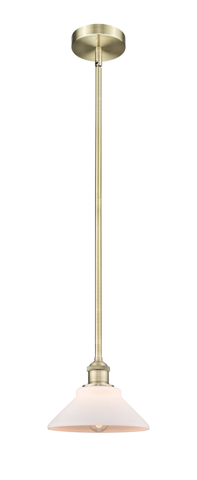 Edison Mini Pendant Antique Brass Finish