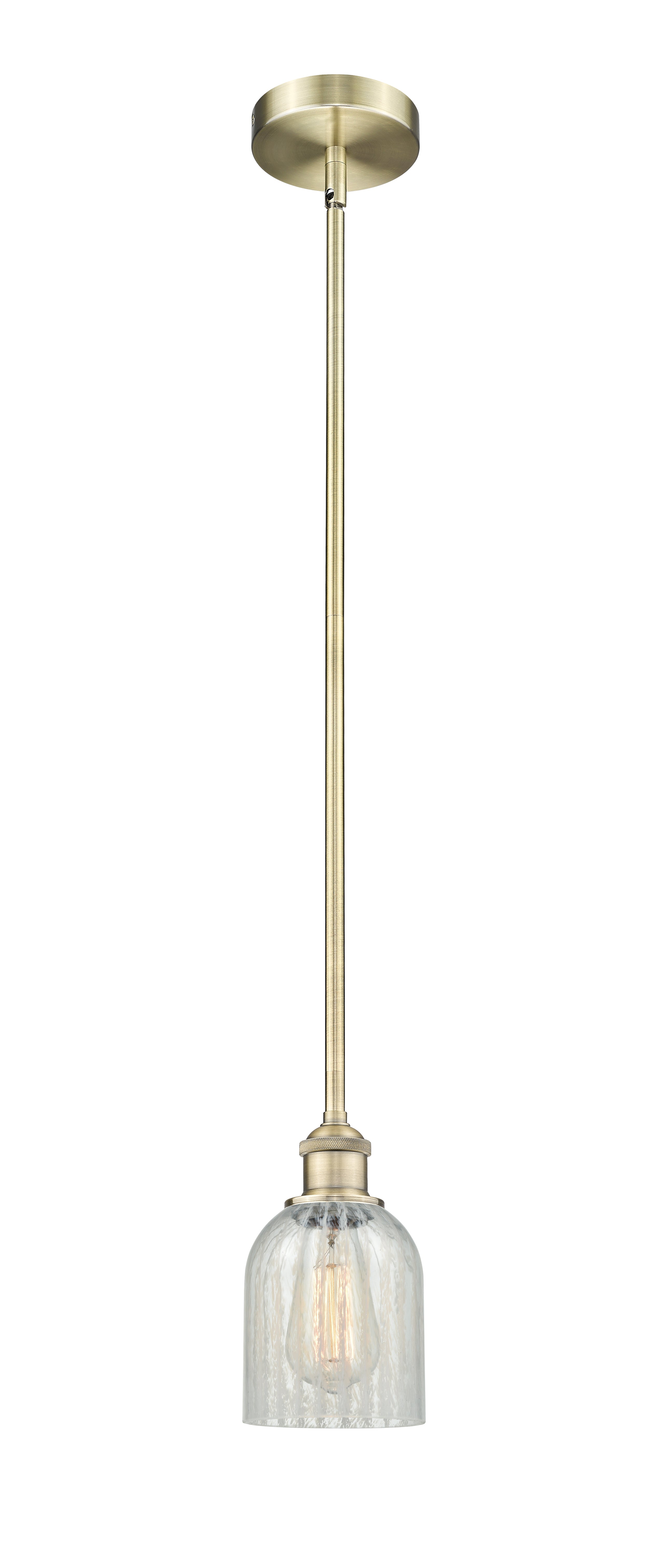 Edison Mini Pendant Antique Brass