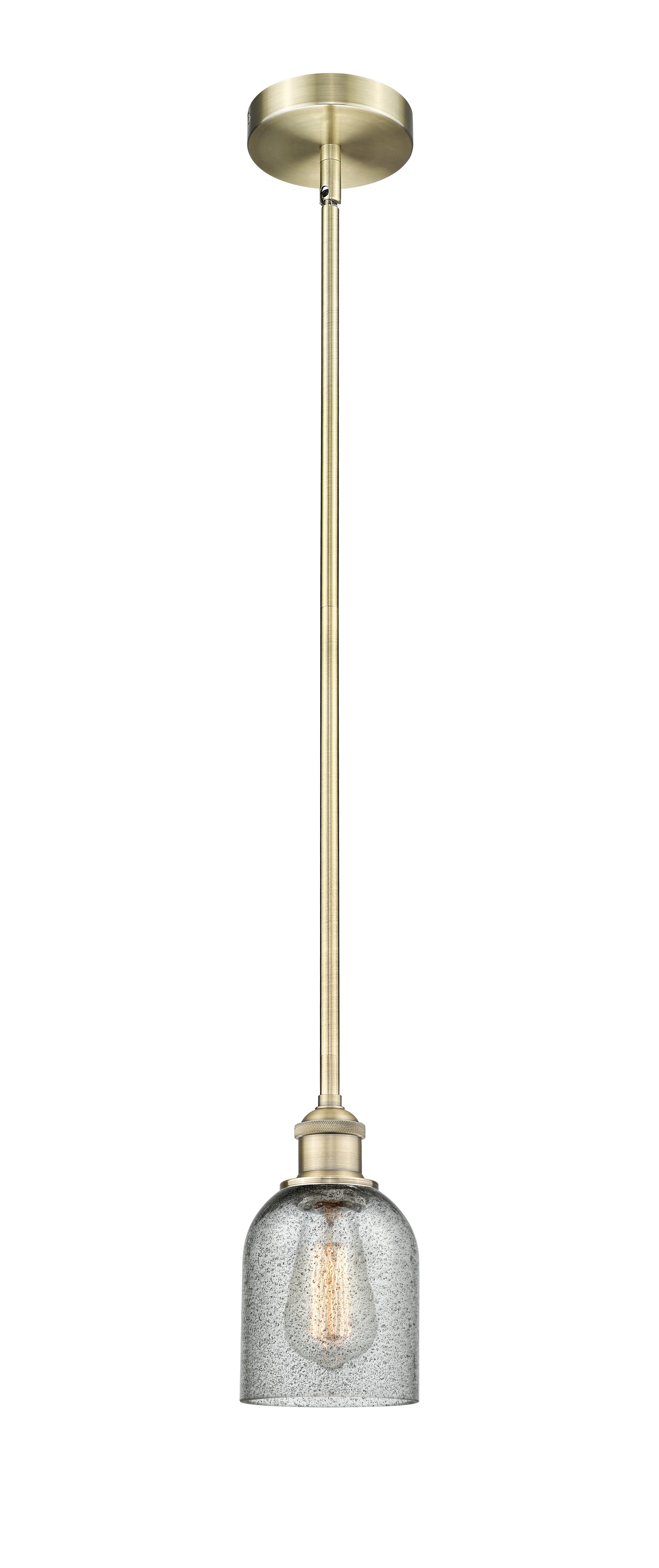 Edison Mini Pendant Antique Brass Finish