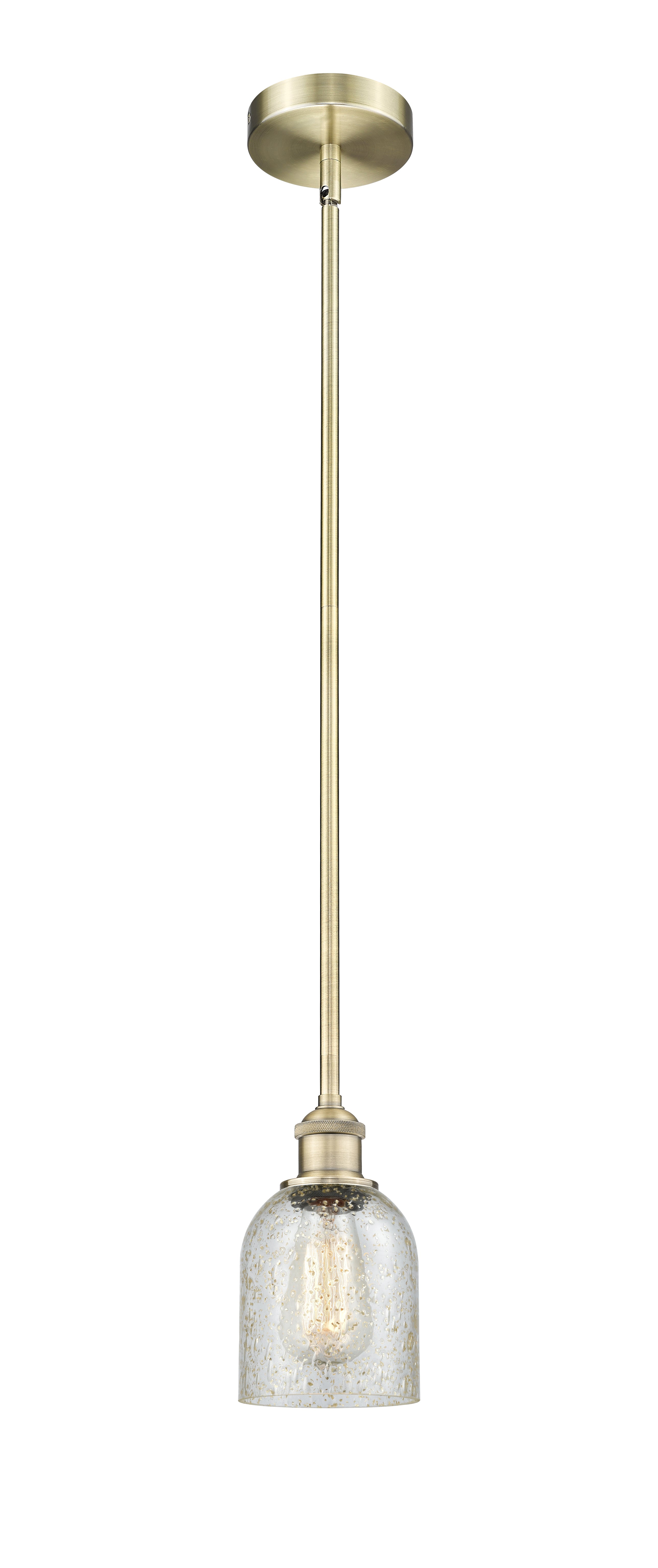 Edison Mini Pendant Antique Brass