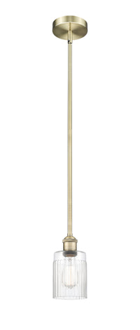 Edison Mini Pendant Antique Brass Finish