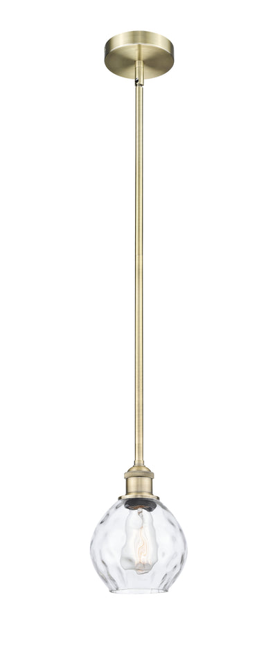 Edison Mini Pendant Antique Brass Finish