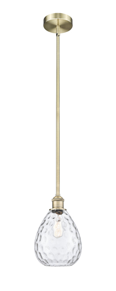 Edison Mini Pendant Cast Brass Antique