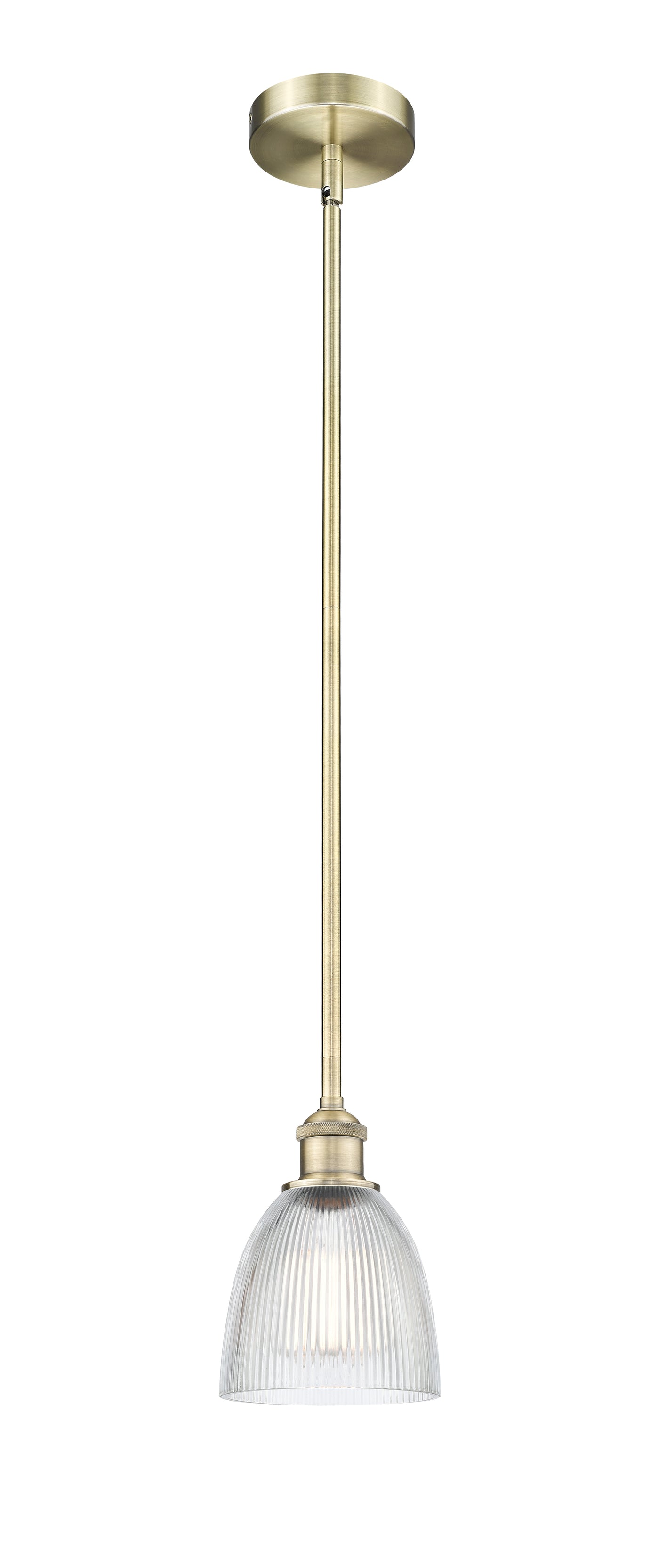 Edison Mini Pendant Antique Brass Finish