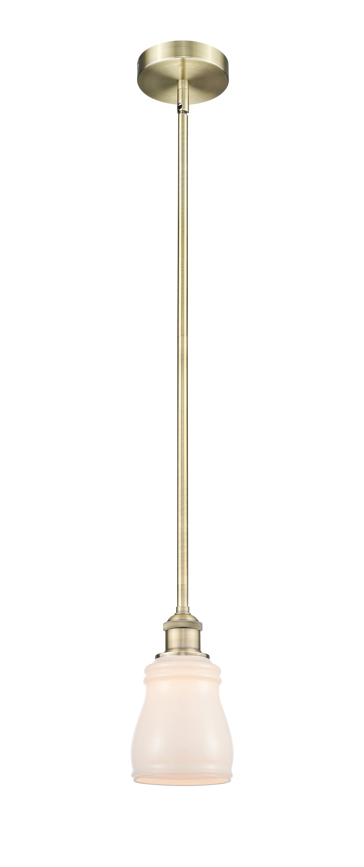 Edison Mini Pendant Antique Brass Cast