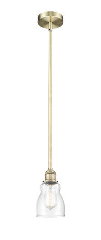 Edison Mini Pendant Antique Brass Cast