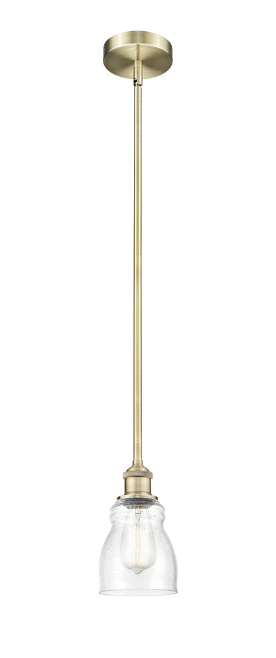 Edison Mini Pendant Antique Brass Cast