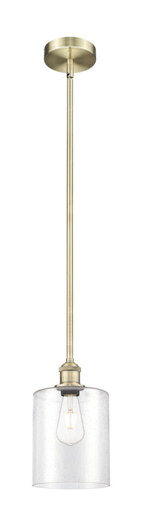Edison Mini Pendant Antique Brass Finish
