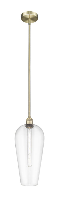 Edison Mini Pendant Antique Brass Finish
